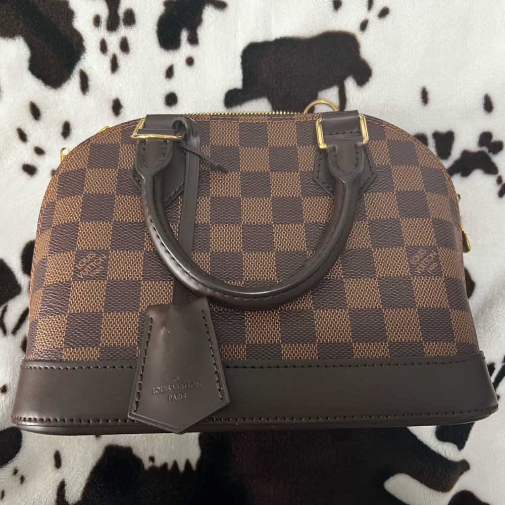 Alma BB Damier Ebene Louis Vuitton